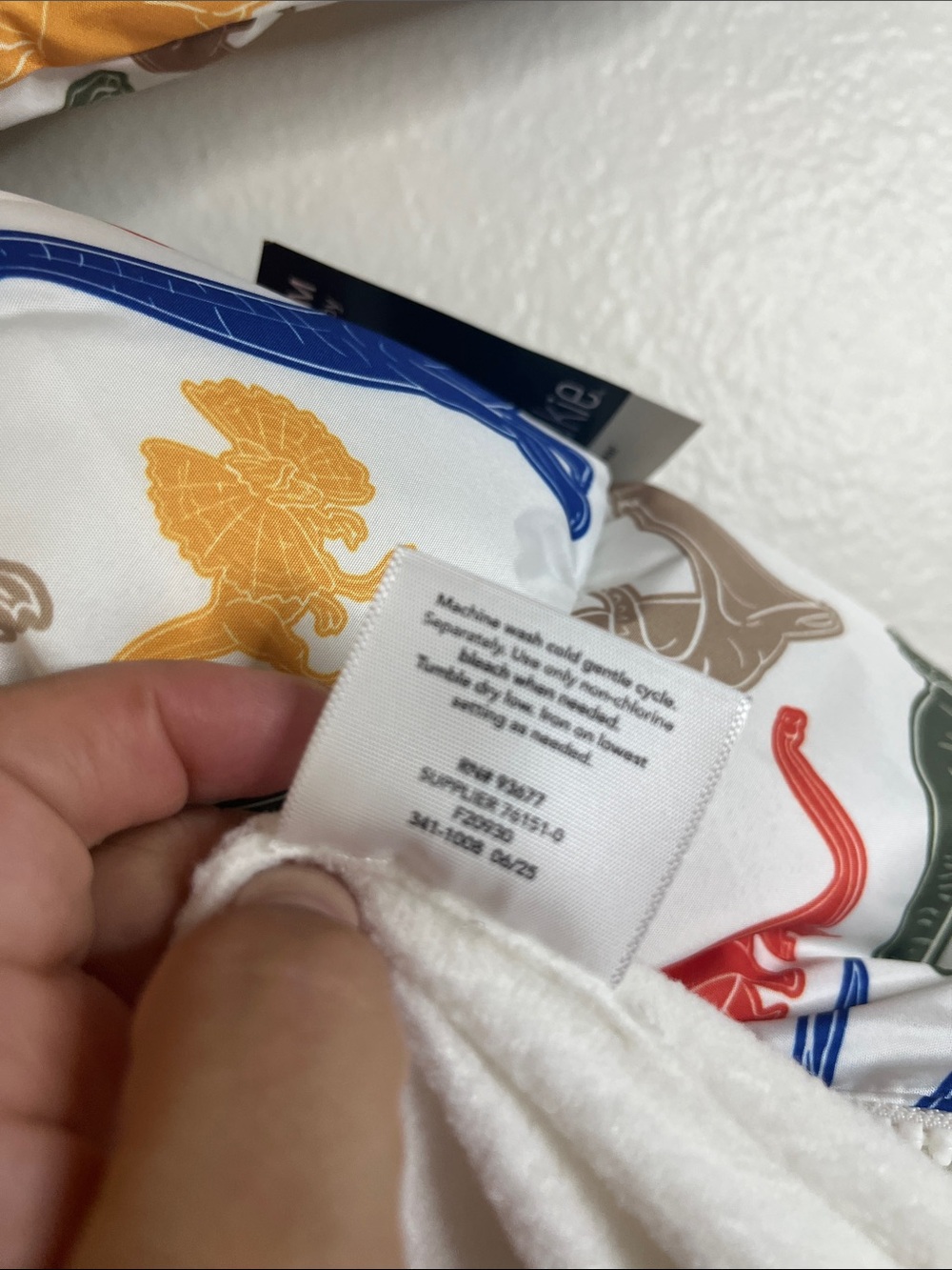 Okie Dokie Baby Boys Long Sleeve Pram Dinosaur print 18month - Picture 14 of 15